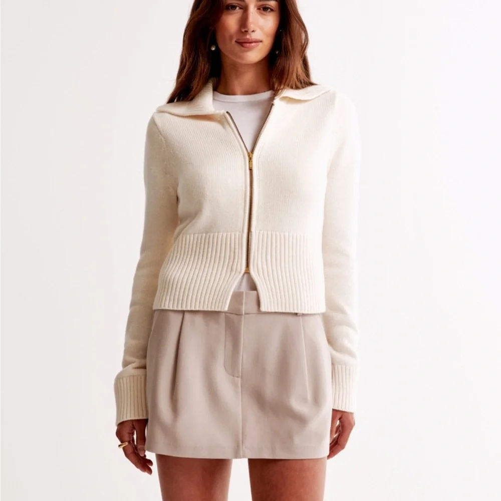 Abercrombie & Fitch Cream Skirt - Picture 3 of 8